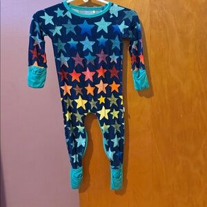 Little Sleepies Blue Starry Kids Pajamas